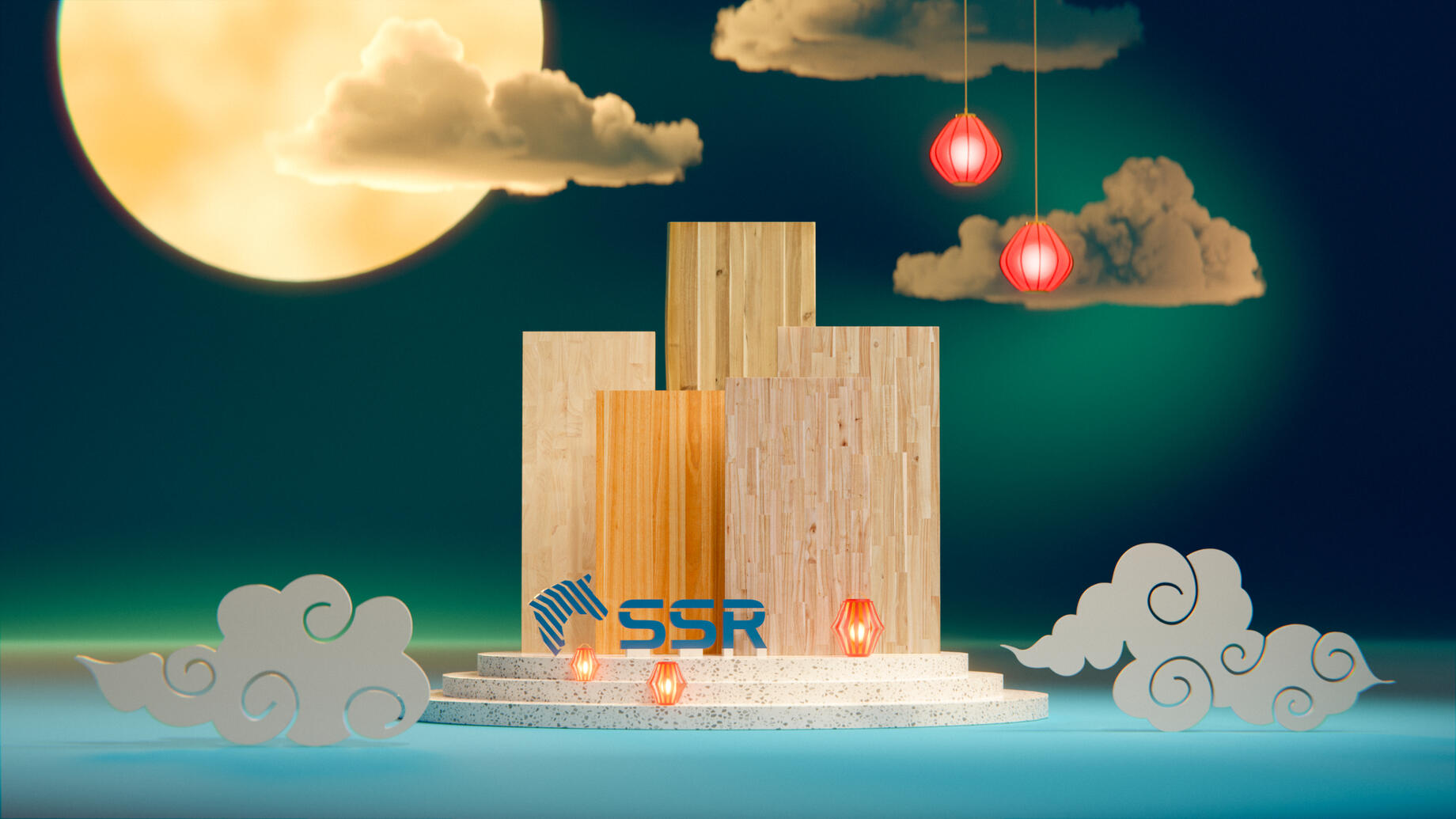 SSR VINA - Mid-Autumn Concept, Modelling, Shading, Rendering